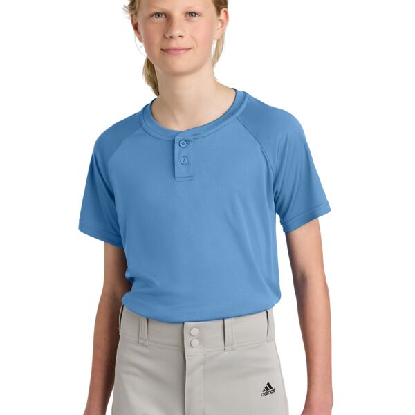 BFP - Youth PosiCharge ® Competitor 2 Button Henley Thumbnail