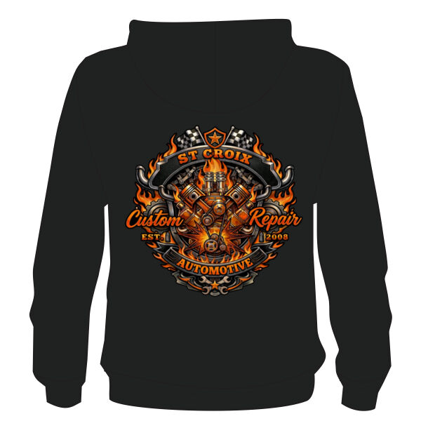 SCA - Lace Up Pullover Hooded Sweatshirt Thumbnail